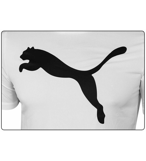 PUMA MĘSKA KOSZULKA T-SHIRT ACTIVE BIG LOGO TEE WHITE 586724 02