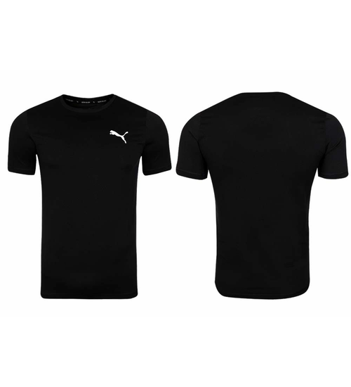 PUMA MĘSKA KOSZULKA T-SHIRT ACTIVE SMALL LOGO TEE BLACK 586725 01