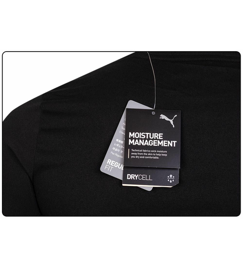 PUMA MĘSKA KOSZULKA T-SHIRT ACTIVE SMALL LOGO TEE BLACK 586725 01
