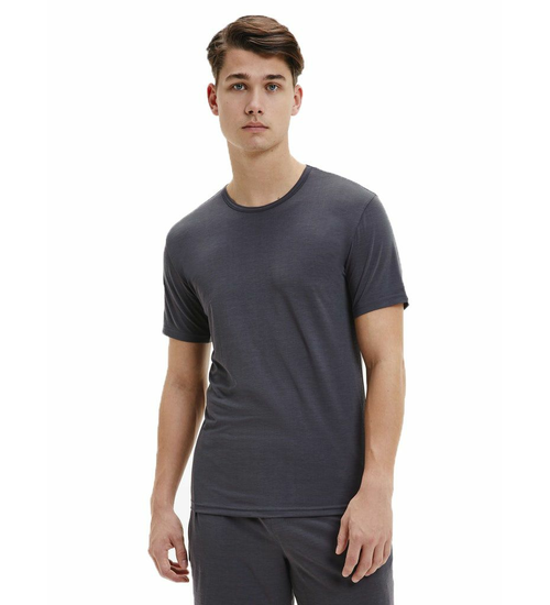 CALVIN KLEIN KOSZULKA MĘSKA T-SHIRT S/S CREW NECK GREY 000NB2364E JF2