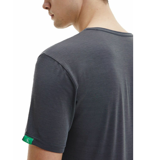 CALVIN KLEIN KOSZULKA MĘSKA T-SHIRT S/S CREW NECK GREY 000NB2364E JF2
