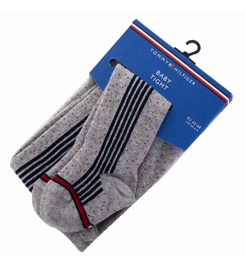 TOMMY HILFIGER RAJSTOPKI DZIECIĘCE GREY 701210511 002