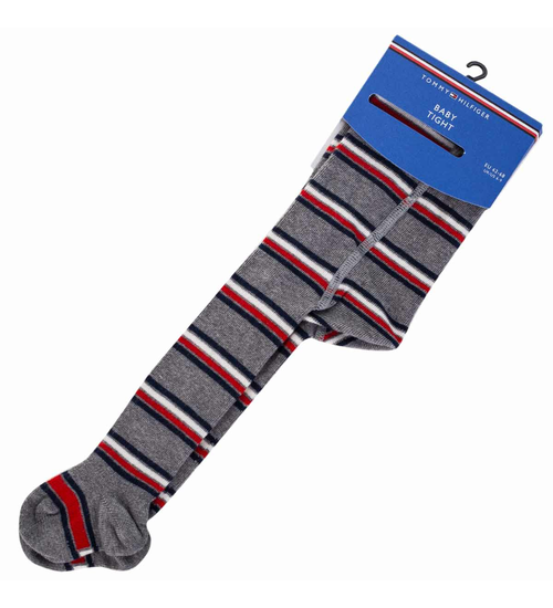 TOMMY HILFIGER RAJSTOPKI DZIECIĘCE GREY 701210512 001