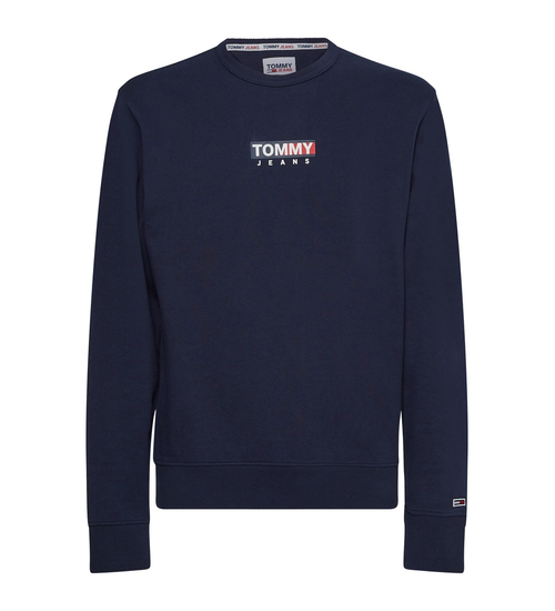 TOMMY HILFIGER SWEATSHIRT HERREN TJM ENTRY GRAPHIC CREW NAVY DM0DM11627 C87
