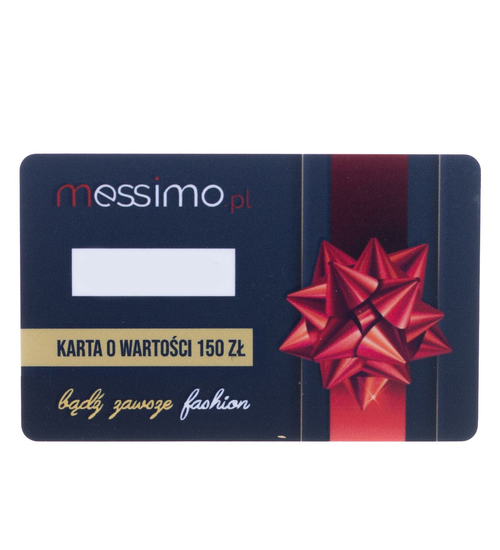 KARTA PODARUNKOWA O WARTOŚCI 150zł