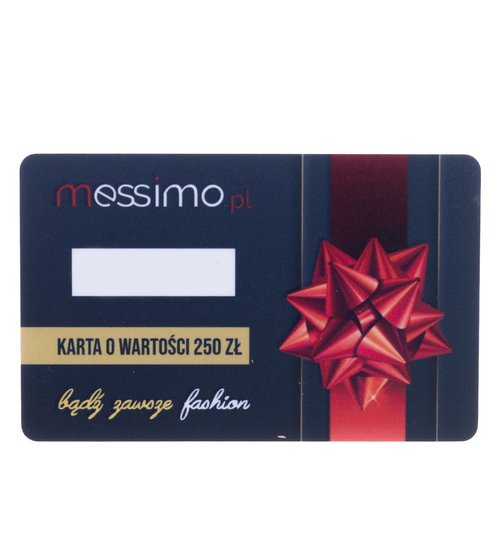 KARTA PODARUNKOWA O WARTOŚCI 250zł