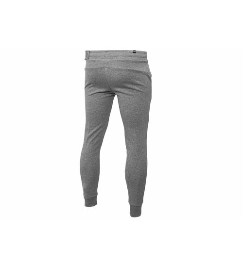 PUMA SPODNIE MĘSKIE DRESOWE BAWEŁNIANE ESS SLIM PANTS FL GRAY 586748 03