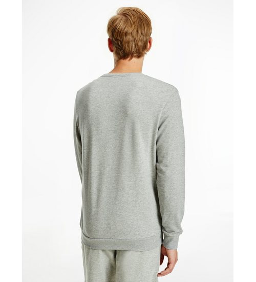 CALVIN KLEIN BLUZA MĘSKA CIENKA L/S SWEATSHIRT GRAY 000NM1960E W6K