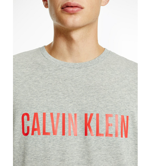 CALVIN KLEIN BLUZA MĘSKA CIENKA L/S SWEATSHIRT GRAY 000NM1960E W6K