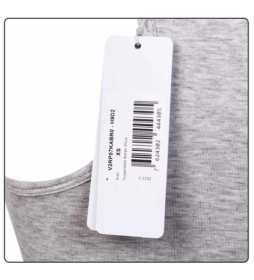 GUESS DAMSKI BIUSTONOSZ STANIK ALINE TOP ECO STRETCH GREY V2RP07KABR0 H9D2 