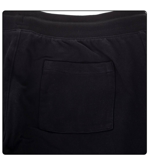 GUESS MĘSKIE SPODNIE DRESOWE ADAM PANT BLACK M2RB37K6ZS1 JBLK
