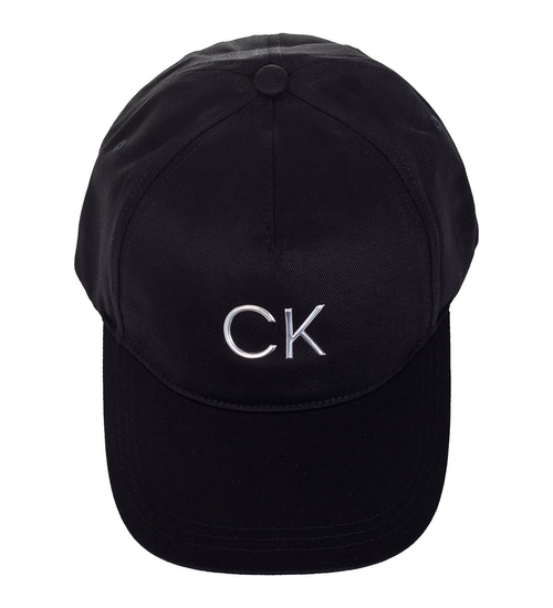 CALVIN KLEIN CZAPKA Z DASZKIEM RE-LOCK BB CAP BLACK K60K609168 BAX