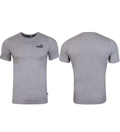 PUMA KOSZULKA MĘSKA T-SHIRT ESS TAPE TEE GRAY 847382 03