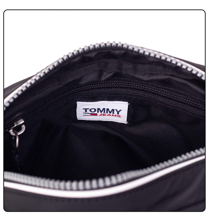 TOMMY HILFIGER TASCHE DAMEN TJW NYLON CROSSOVER BLACK AW0AW10905