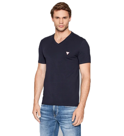 GUESS HERREN T-SHIRT VN SS CORE TEE NAVY M2YI32J1311 G7V2