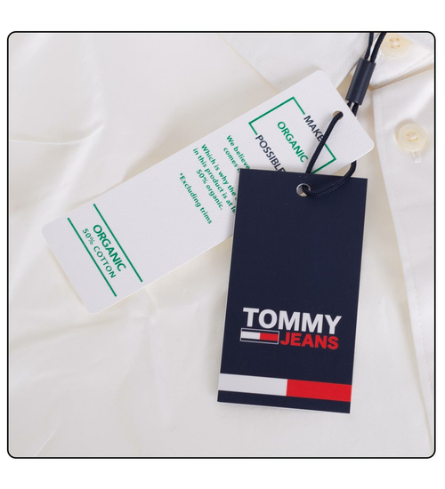 TOMMY HILFIGER HERREN HEMD TJM ORIGINAL STRETCH SHIRT WHITE DM0DM04405 100