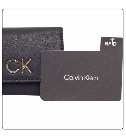 Calvin Klein RE-LOCK TRIFOLD XXS K60K610016 BAX