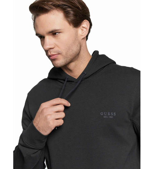 GUESS CHRISTIAN HOODIE FLE M2BQ52K7ON4 JBLK L