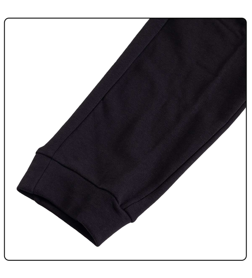 PUMA KOMPLETTER SWEATANZUG BAUMWOLLE CLEAN SWEAT SUIT SCHWARZ-GRAU 585840 03