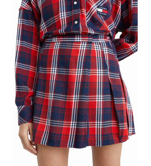 Tommy Hilfiger TJW CHECK PLEATED MI DW0DW14420 C87 M
