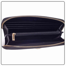 TOMMY HILFIGER GELDBÖRSE DAMEN TH CHIC LARGE ZA SCHWARZ AW0AW13649 BDS