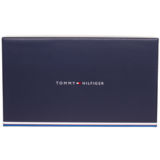 TOMMY HILFIGER GELDBÖRSE DAMEN TH CHIC LARGE ZA SCHWARZ AW0AW13649 BDS
