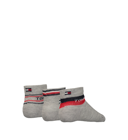 Tommy Hilfiger TH BABY SOCK 3P GIFTBOX light grey melange 701222674 002 15-18