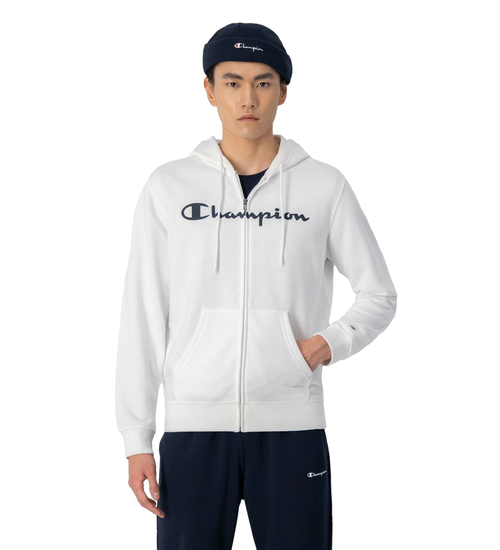 CHAMPION HOODED FULL ZIP SWEATSHIRT 218530 WW001 M