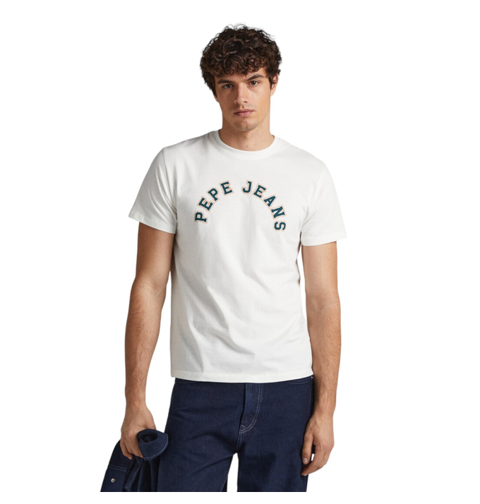 Pepe Jeans WESTEND TEE OFF WHITE PM509124 803 M