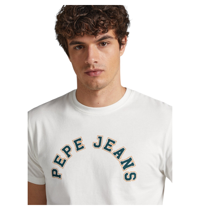 Pepe Jeans WESTEND TEE OFF WHITE PM509124 803 M