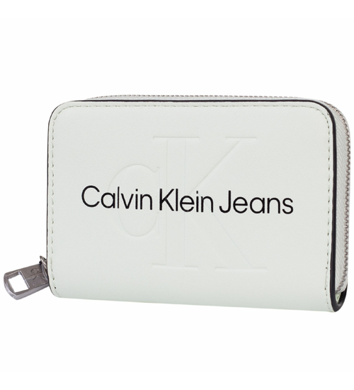 CALVIN KLEIN DAMEN-GELDBÖRSE SCULPTED MED ZIP AROUND MONO MINT K60K607229 LXW