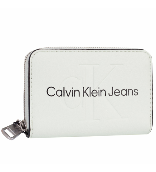 CALVIN KLEIN DAMEN-GELDBÖRSE SCULPTED MED ZIP AROUND MONO MINT K60K607229 LXW