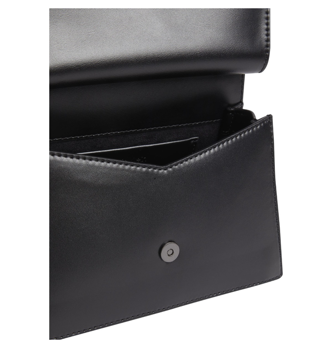 CALVIN KLEIN HANDTASCHE METAL EDGE SHOULDER BAG BLACK K60K611172  