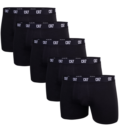 CR7 BOXERHÖSCHEN FÜR HERREN TRUNK 5 PACK GIFTBOX BLACK 8123-49-2902