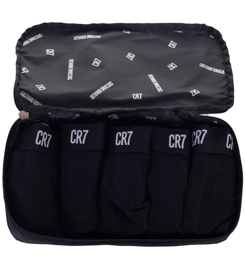 CR7 BOXERHÖSCHEN FÜR HERREN TRUNK 5 PACK GIFTBOX BLACK 8123-49-2902