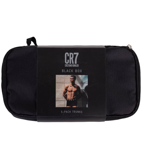 CR7 BOXERHÖSCHEN FÜR HERREN TRUNK 5 PACK GIFTBOX BLACK 8123-49-2902