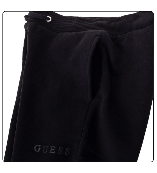 GUESS DAMSKIE SPODNIE DRESOWE ALENE CUFF LONG PANT BLACK V2RB23K9V31 JBLK
