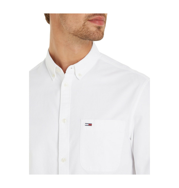 Tommy Hilfiger TJM REG OXFORD SHIRT DM0DM18335 YBR L - Messimo