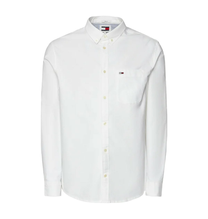 Tommy Hilfiger TJM REG OXFORD SHIRT DM0DM18335 YBR L - Messimo
