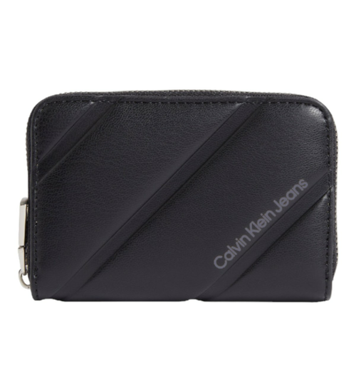 Calvin Klein QUILTED MED ZIP AROUND K60K611972 BEH