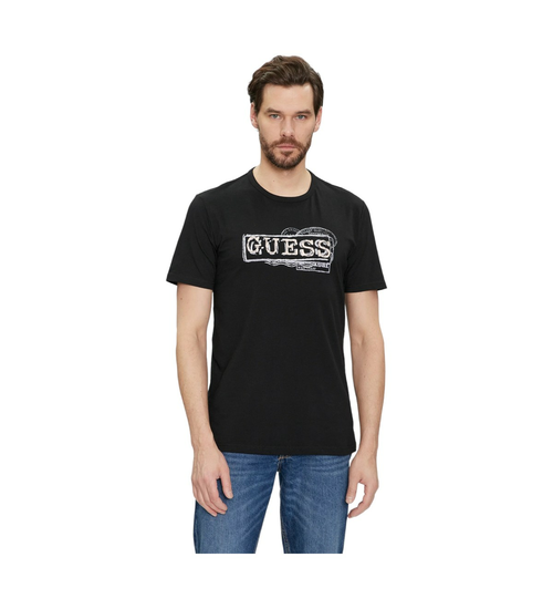GUESS SS CN GUESS BOX LOGO TEE M4GI26J1314 JBLK L