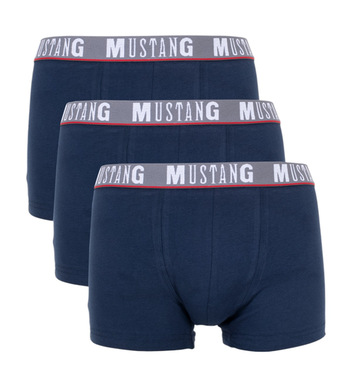 Mustang bokserki męskie 3pk Navy/Navy/Navy 4200 1003 555 M