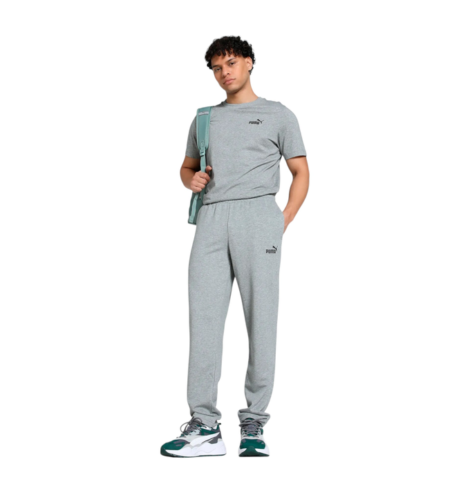 Puma ESS Small No. 1 Logo Tee Medium Gray He 682534 03 S