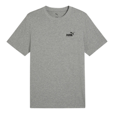 Puma ESS Small No. 1 Logo Tee Medium Gray He 682534 03 S